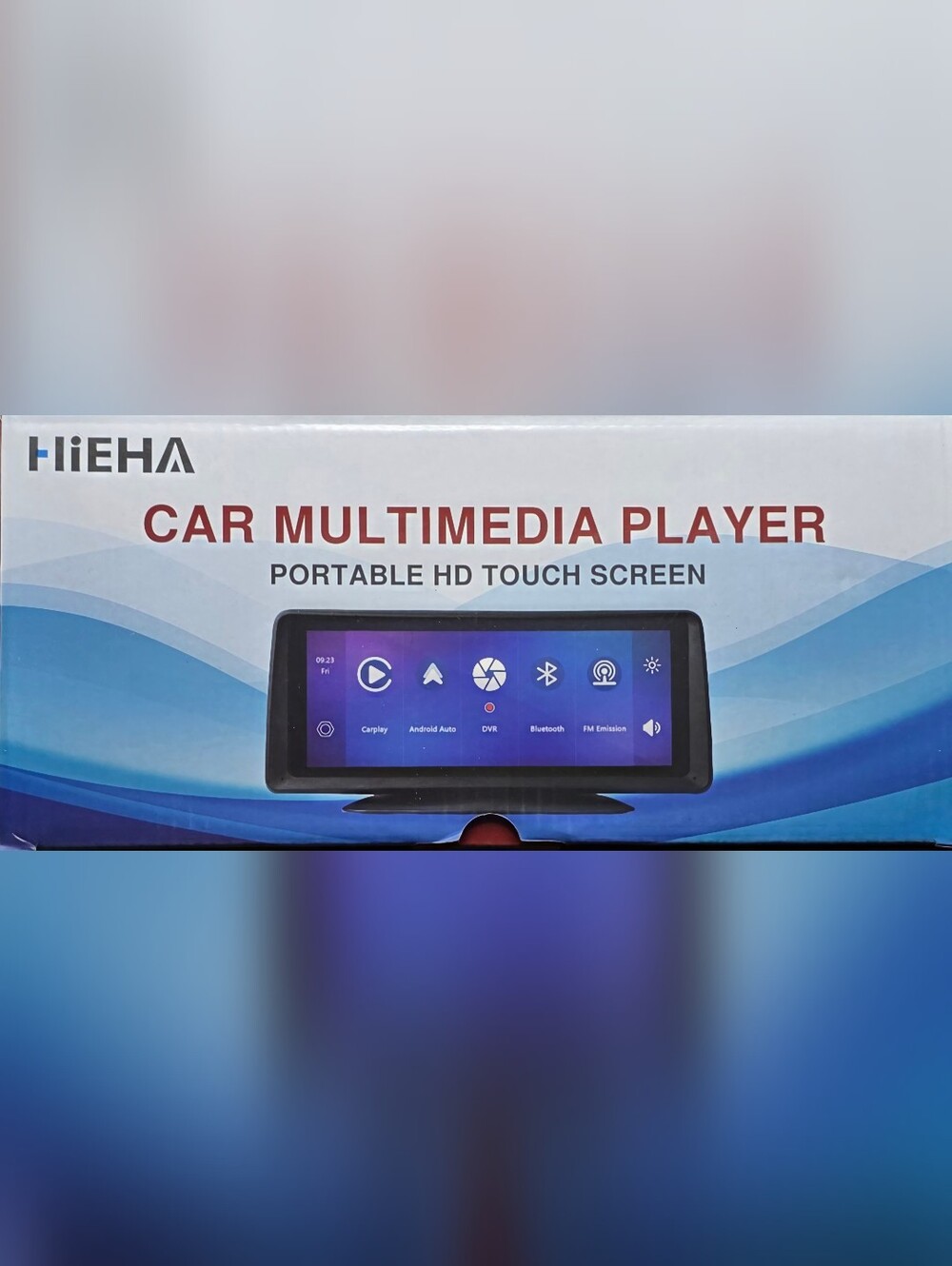 HIEHA Universal Car Multimedia Player, Touch Screen, Apple Carplay, Android Auto